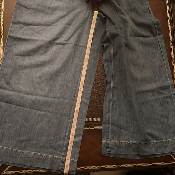 Denim high waisted wide leg - Picture 4 of 5